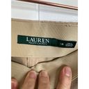 Ralph Lauren Lauren  Tan Side Zip Cropped Pants Size 18 Photo 5