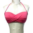 Mossimo Supply Co Watermelon Pink Twist Bikini Top Photo 1