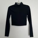 H&M  Cropped Longsleeve Turtleneck Size XS Photo 1