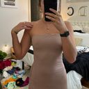 Revolve NWT Brown Formal Dress with Slit Photo 2