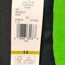 Krass&co NWT 9&.‎ Women's Sleeveless Drop Waist Sheath Dress Black Size 14 Photo 3