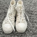 American Eagle AE Butterfly Canvas Platform Sneaker Photo 2