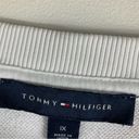 Tommy Hilfiger  Oversized White Crew Neck Sweater Photo 10