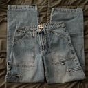 Straight Leg Jeans Blue Size 23 Photo 0