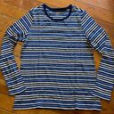 Lands'End Striped Long Sleeve Tee Photo 0