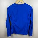 Coolibar Logo Rash Guard Size Small Swim Surf Beach Long Sleeve UPF 50 Blue Photo 1