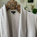 Talbots  Beige Oatmeal Split Back Cardigan M Petite Photo 1