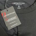 n:philanthropy n philanthropy Womens Small Crop Top Black Cut Out Long Sleeve Streetwear NWT Photo 6