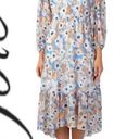 Joie  womens size XL Printed floral maxi dress tiered cute casual modest fall wed Photo 1