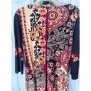 Tiana B  Autumn Paisley Print Split Sleeve Dress Women's Size Medium Photo 7