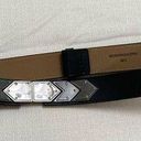 BCBGMAXAZRIA New Adjustable BCBGMaxAzris Black Leather Belt NWT Photo 0