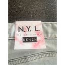 New York Laundry  Vintage High Rise Light Wash Womens Denim Shorts size 13 Photo 10