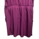 All In Motion  Women's XL Purple Sleeveless Round neck pocket Dress Drawstring Photo 6