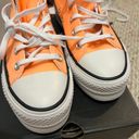 Converse Orange Shoes Photo 3