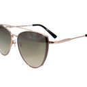 Oscar de la Renta Designer  Gold Cat Eye Aviator Sunglasses Jordana Summer Photo 13