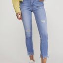 Free People Great Heights Frayed Skinny Jean Photo 0