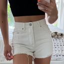 PacSun White Jean Shorts Photo 1