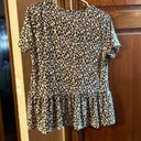 TJ Maxx Leopard Blouse Photo 1