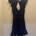 Angel Biba Navy blue Cocktail Dress Photo 2