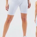 AYBL NEW  motion seamless cycling shorts in ice blue high waist stretch grey XL Photo 1