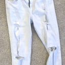 Hollister White Ripped Jeans Photo 2