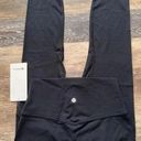 Lululemon  Align High Rise 23” Black Size 8 NWT Photo 0