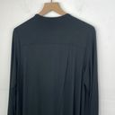 J.Jill  Wearever Collection Womens Open Front Cardigan Size M Black Long Sleeve Photo 4