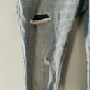 Old Navy rockstar mid rise distressed ripped ankle jeans size 2 Photo 2