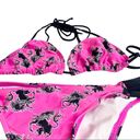 Joe Boxer new  ☼ Unicorn Print 2 Piece String Bikini Set ☼ Hot Pink ☼ Size XS Photo 2