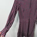 Equipment  Houndstooth Midi Dress Womens Size 00 Photo 4