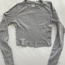 Aritzia Gray TNA Long Sleeve Thermal Photo 2