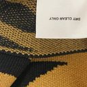 GRLFRND  x Revolve Toni Midi Bodycon Skirt in Zebra Black and Gold Size Small S Photo 9