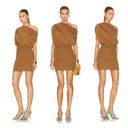 NWT THE SEI Crystal Asymmetric Drape Knit Mini Dress Sz XS Photo 1