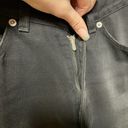 St. John  Signature Jeans Black Denim Straight High Rise Size 4 Photo 5