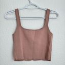 ASTR Milano sweater cropped tank in mauve pink size M Photo 4