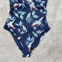 Patagonia  Women's Glassy Dawn One-Piece Swimsuit in Parrots Navy Size S Photo 4