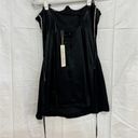 For Love & Lemons  Elora Satin Crystal Embellished Mini Dress Black Women's XS Photo 2