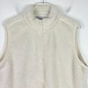 Southern Tide  Peggy Sherpa Fleece Vest in White Alyssum Size XL EUC D2517 Photo 2