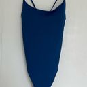 Everlane  The String One-Piece Swim Blue Swimsuit Size L Photo 3