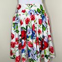 Ralph Lauren A-Line Skirt w Pockets 6 Floral Pleated High Waist Knee Length Chic Photo 0