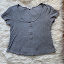 Socialite Relaxed ribbed crop top Photo 0