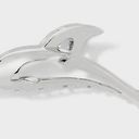 Metal Cut Out Dolphin Claw Hair Clip Photo 0