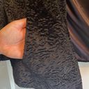 Black Shrug w/ Faux Fur Collar Handmade, No Size, Fits Like A Medium or Large Photo 4