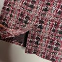 Liverpool NWT  Stitchfix Bia Knit Pencil Skirt Slip On Pink Black Plaid 6 / 28 Photo 8