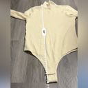 Athleta  x Alicia Keys Inner Strength Long Sleeve Gold Metallic Bodysuit Size S Photo 9