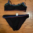 Ika-kul Blue Crochet Bikini Set Photo 0