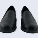 Dansko Beth Black Leather Slip On 2.5" Block Heeled Loafer Pump 40 10 $140 Photo 1