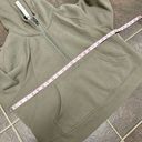 Lululemon  Half Zip Oversized Scuba Hoodie Sweatshirt Grey Sage Medium/Large M/L Photo 5