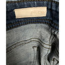 Pilcro ‎ Anthropologie Size 25 Petite Blue Embroidered Slim Skinny Ankle Jeans Photo 6