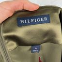 Tommy Hilfiger NWT Hilfiger 100% Silk Cargo Mini Pencil Skirt Olive Army Green Preppy Y2K 4 Photo 6